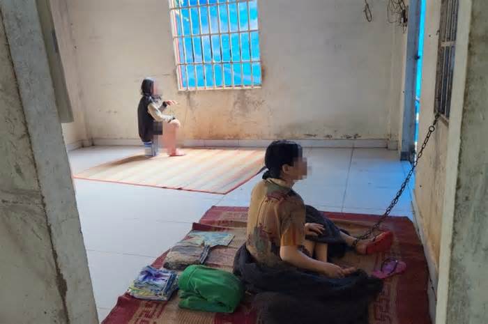 Ba phụ nữ bị xích chân, nhốt trong nhà kho ở Lâm Đồng