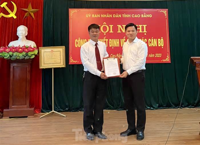 Điều động, bổ nhiệm Phó Giám đốc Sở LĐ-TB-XH tỉnh Cao Bằng