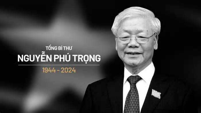 Chi tiết lễ viếng và lễ truy điệu Tổng Bí thư Nguyễn Phú Trọng tại Hội trường Thống Nhất, TP.HCM