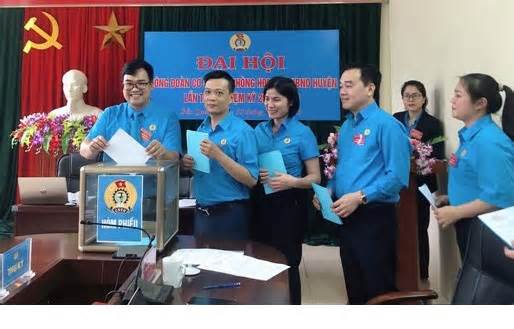 Hà Giang: 81% công đoàn cơ sở tổ chức xong đại hội