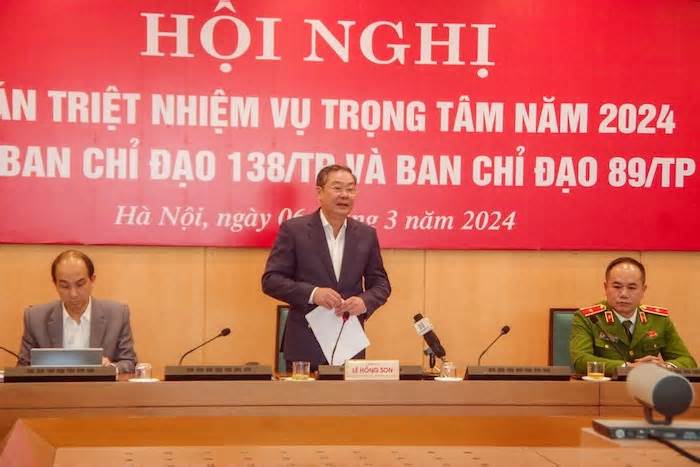 Phó Chủ tịch Hà Nội: Triệt xoá các tụ điểm phức tạp, không để tội phạm lộng hành