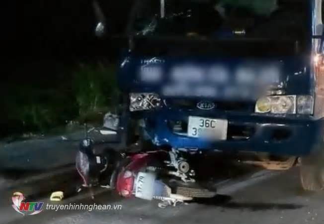 Nghệ An: Ba người thương vong do tai nạn giao thông trên Quốc lộ 7