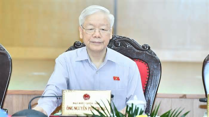 Tổng Bí thư Nguyễn Phú Trọng: 'Tay nhúng chàm rồi tốt nhất là xin thôi'