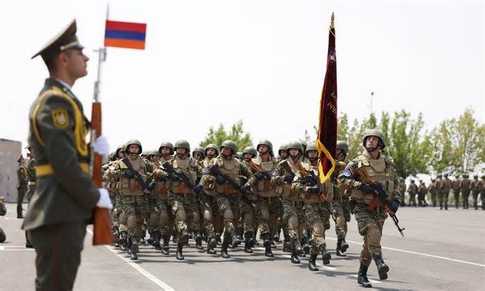 Armenia diễn tập với Mỹ sau khi tuyên bố rời liên minh do Nga dẫn đầu