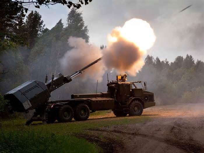 Pháo tự hành Archer của Thụy Điển đã có mặt trên chiến trường Ukraine