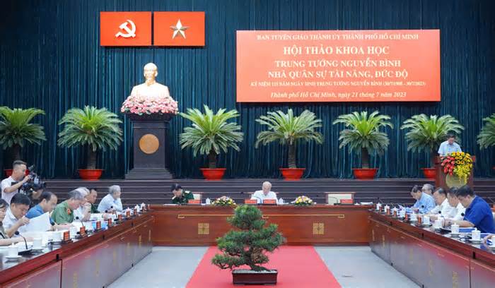 TP.HCM tổ chức hội thảo về trung tướng đầu tiên của quân đội Việt Nam