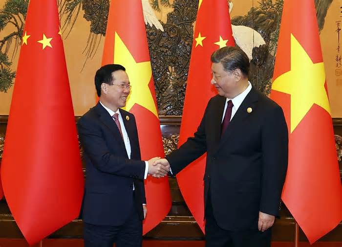 Tổng bí thư Tập Cận Bình: Trung Quốc ủng hộ một Việt Nam lớn mạnh