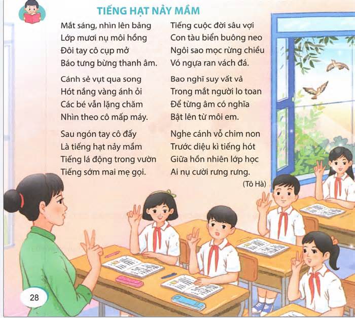 Tranh cãi quanh bài thơ 'Tiếng hạt nảy mầm'