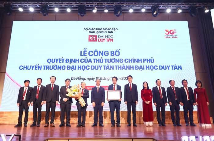 Trường Đại học Duy Tân trở thành Đại học Duy Tân: Không phải là thay đổi một cái tên