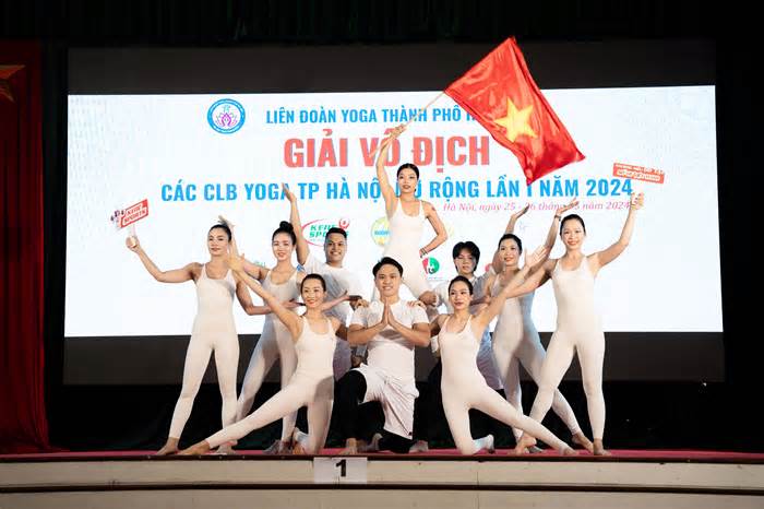 Giải vô địch các CLB yoga Hà Nội mở rộng 2024 kết thúc thành công