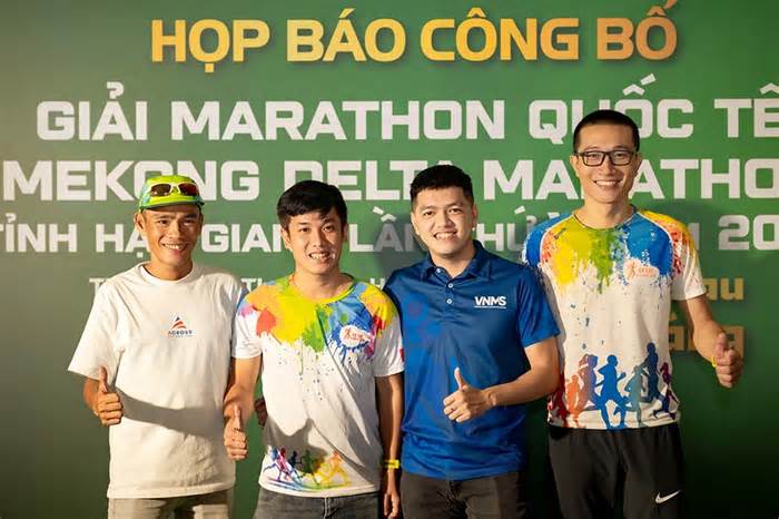 10.000 vận động viên tham gia giải chạy marathon quốc tế ở Hậu Giang