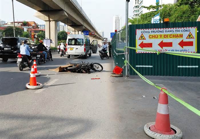 Tai nạn giao thông khiến 1 người tử vong, đường Nguyễn Trãi ùn tắc cục bộ