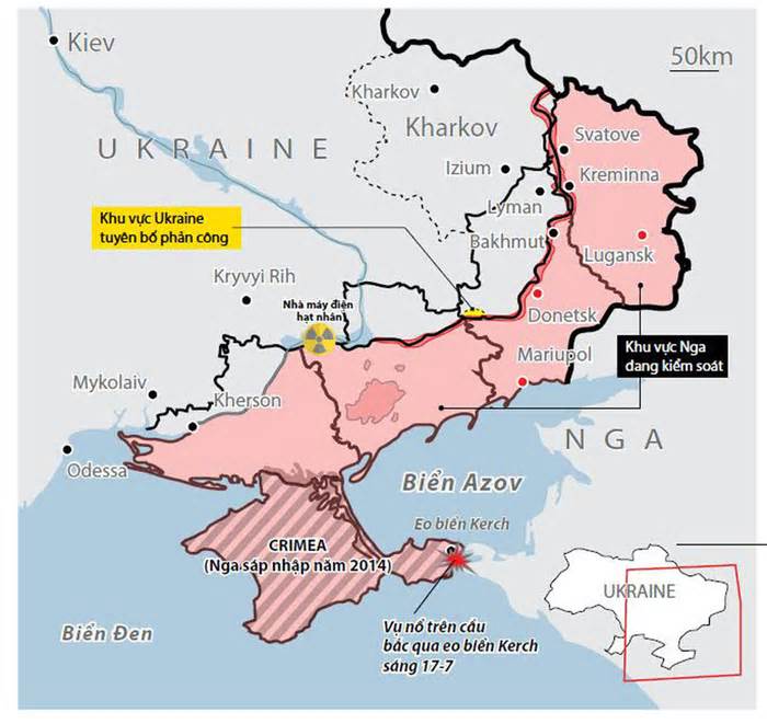 Ukraine phản công gặp khó vì Nga đã mạnh hơn trước