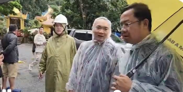 Giám đốc Công an Lâm Đồng trực tiếp chỉ đạo từ hiện trường sạt lở đèo Bảo Lộc