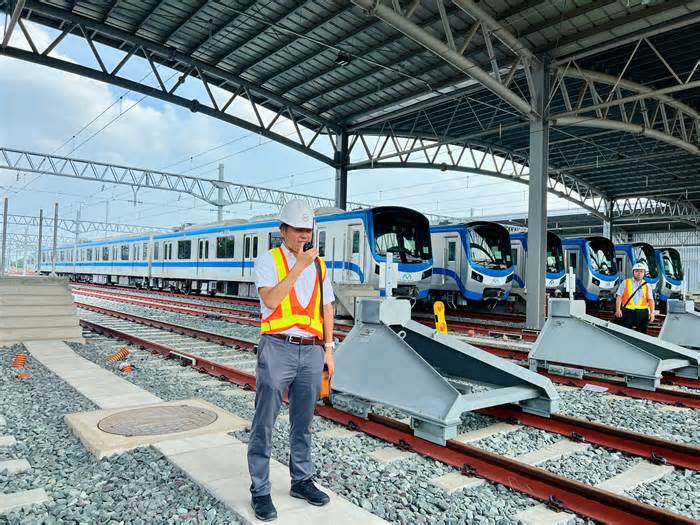 Chi tiết thời gian hoạt động tàu metro số 1 TPHCM