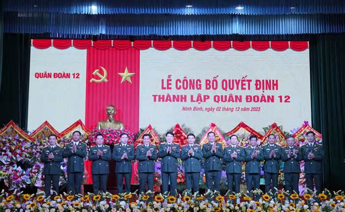 Thành lập Quân đoàn 12 'tinh, gọn, mạnh'