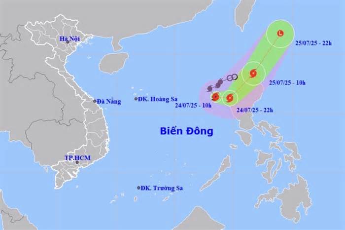 Vì sao bão Cỏ May đi ngược ra biển, khác với quy luật thông thường?