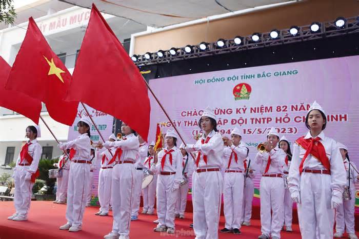 Bắc Giang kỷ niệm 82 năm ngày thành lập Đội