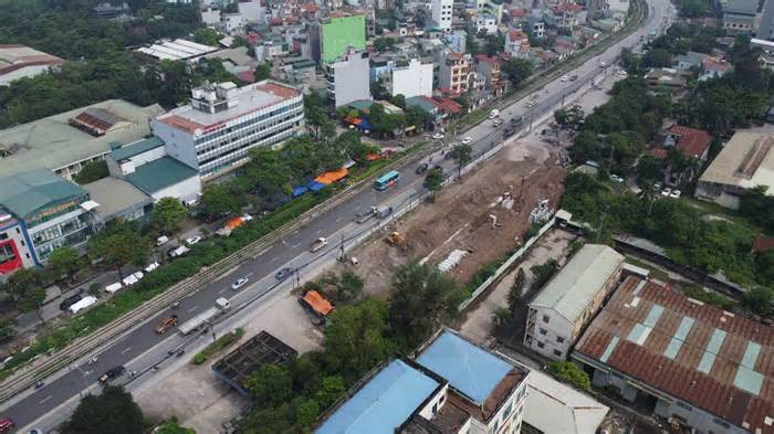 Hình ảnh tuyến đường 6 làn xe được Hà Nội chi gần 888 tỉ đồng xây dựng
