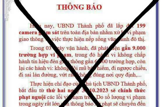 Chủ tịch Phú Quốc bác thông tin phạt nguội giao thông chia sẻ rầm rộ trên mạng