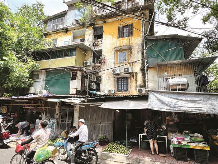 Cải tạo chung cư cũ tại Hà Nội: Cần những giải pháp mạnh!
