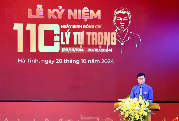 Anh Bùi Quang Huy: ‘Thanh niên quyết tâm viết tiếp con đường cách mạng của anh Lý Tự Trọng’