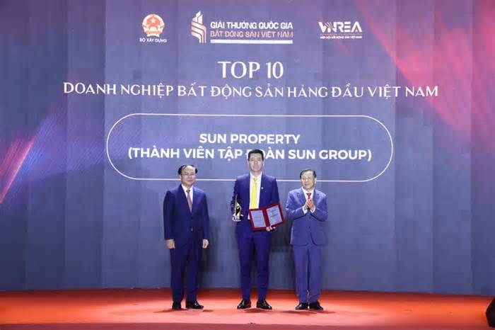 Sun Property khẳng định vị thế tại Giải thưởng Quốc gia Bất động sản Việt Nam