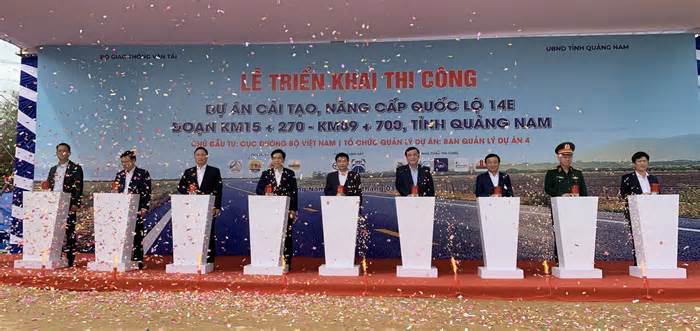 Triển khai dự án cải tạo, nâng cấp QL14E qua Quảng Nam hơn 1.800 tỉ đồng