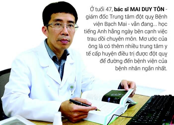 'Rút ngắn đường đến bệnh viện của bệnh nhân đột quỵ'