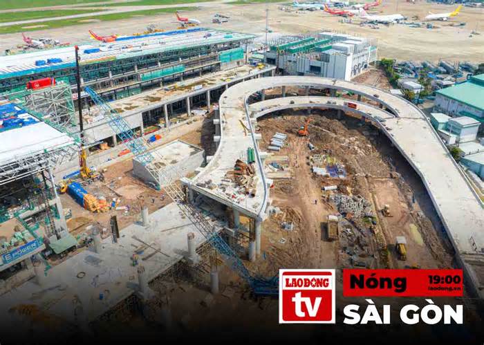 Nóng Sài Gòn: Nhà ga T3 Tân Sơn Nhất lộ diện