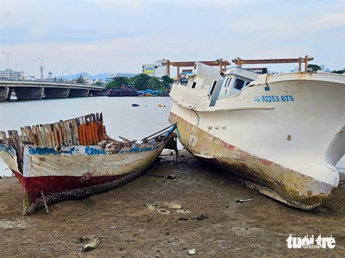 Vụ 'nghĩa địa' tàu đắm ở Nha Trang: Sẽ trục vớt các xác tàu