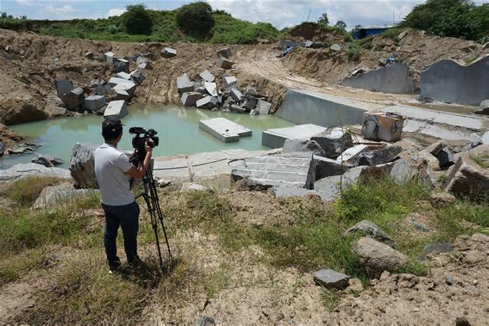 Tình trạng khai thác khoáng sản trái phép tại huyện Đak Pơ, Gia Lai vẫn tái diễn