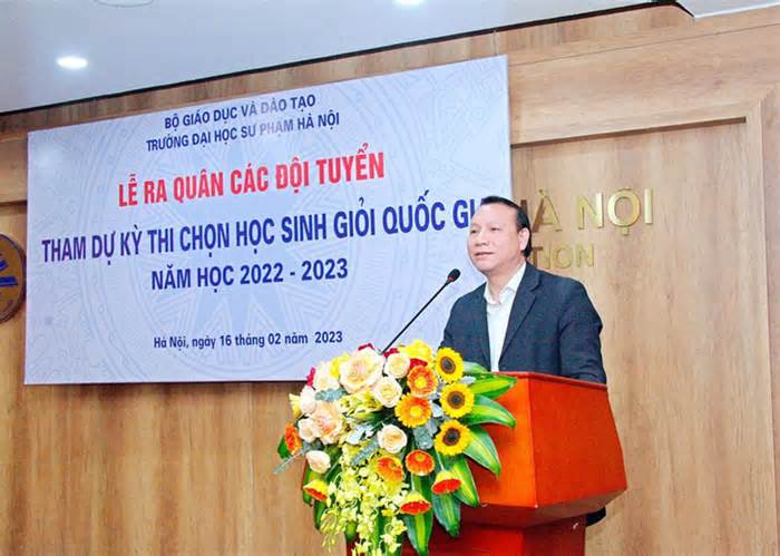 Trường đại học Sư phạm Hà Nội có tân hiệu trưởng