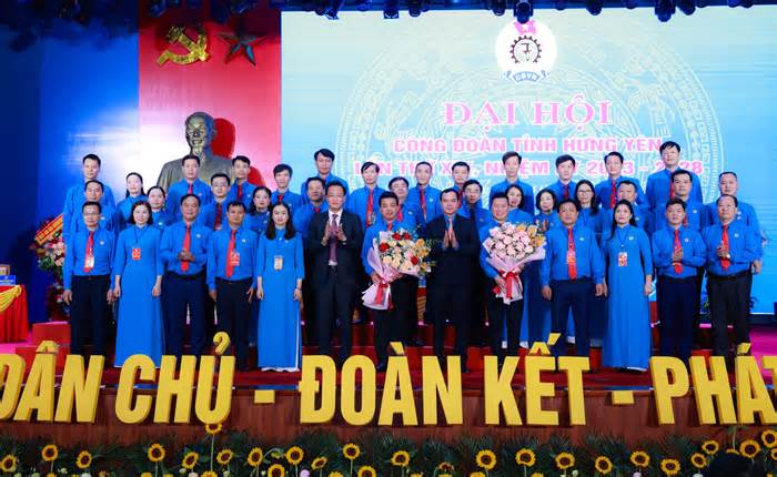 Ban Chấp hành Công đoàn tỉnh Hưng Yên khoá XIX có 37 uỷ viên