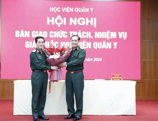 Bản tin 8H: Học viện Quân y có tân giám đốc