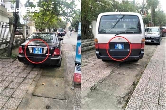 2 xe ô tô chung biển số xanh ở Hà Tĩnh: Nhiều cá nhân và tổ chức bị xử phạt