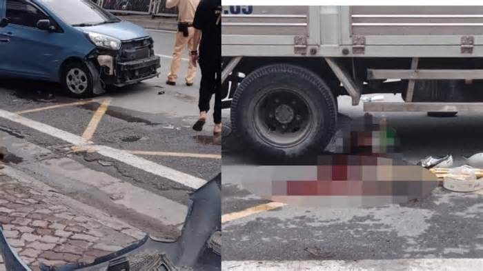 Hà Nội: Nữ tài xế gây tai nạn trên đường Giải Phóng, một người thiệt mạng