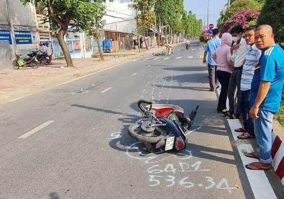 Vĩnh Long: Va chạm với xe đạp, một người tử vong