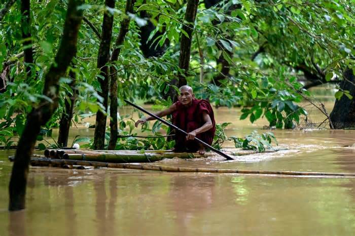 Số người chết do lũ lụt sau bão Yagi ở Myanmar tăng lên 113