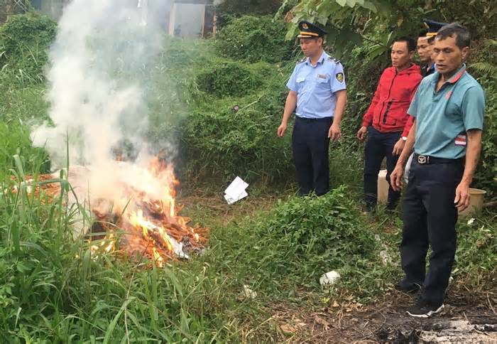 Quảng Ninh: Phát hiện 500 kg lòng thối đang trên đường đi tiêu thụ