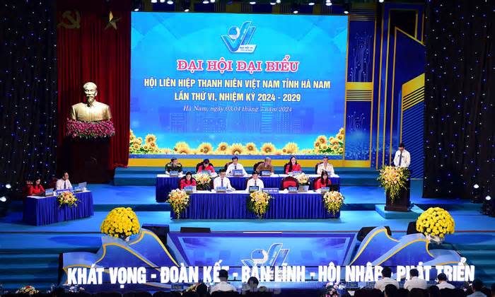 Khai mạc Đại hội đại biểu Hội LHTN Việt Nam tỉnh Hà Nam nhiệm kỳ 2024 – 2029