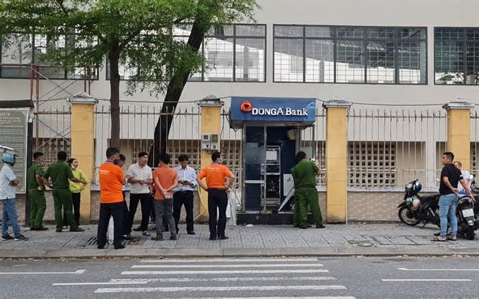 Bắt giữ đối tượng đập phá trụ ATM ở trung tâm Đà Nẵng