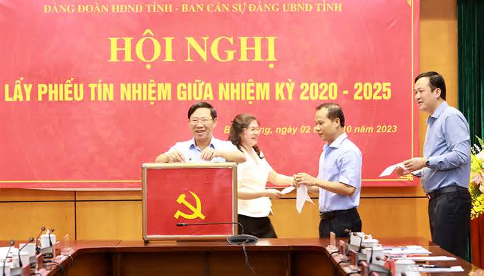 Bắc Giang lấy phiếu tín nhiệm Phó Chủ tịch HĐND và UBND tỉnh