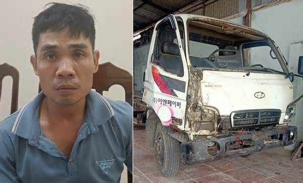 Hà Nội: Người đàn ông trộm xe tải của công ty mang bán sắt vụn