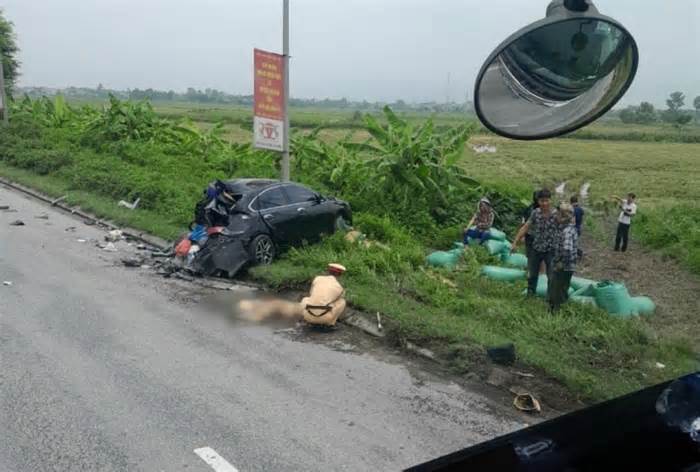 Bị xe đầu kéo tông khi đang làm nhiệm vụ, một cán bộ CSGT Hà Nam hy sinh