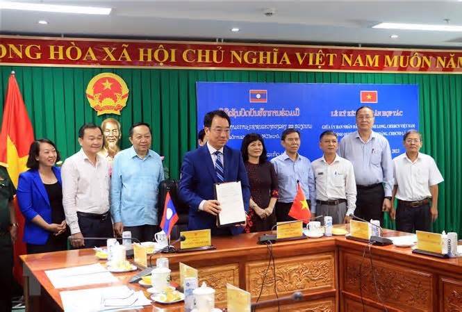 Vĩnh Long đẩy mạnh hợp tác nhiều lĩnh vực với tỉnh Xiengkhuang của Lào