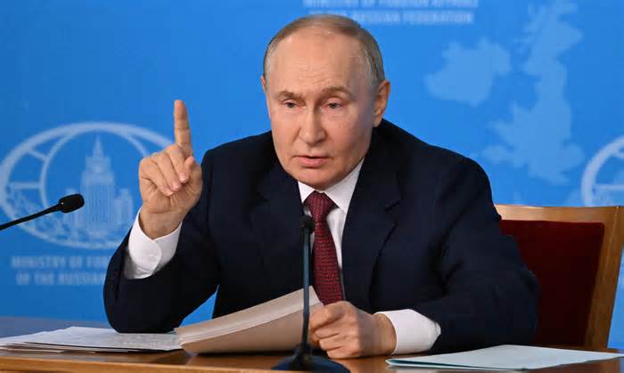 Ông Putin: Phương Tây sẽ phải trả giá vì đánh cắp tài sản Nga