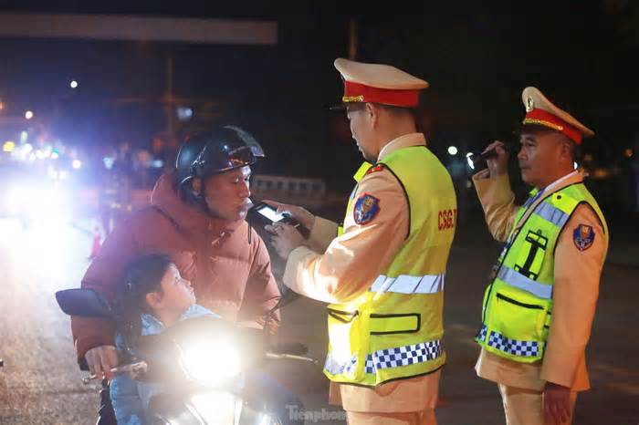 Nghệ An: Hơn 1.000 tài xế vi phạm nồng độ cồn trong kỳ nghỉ Tết