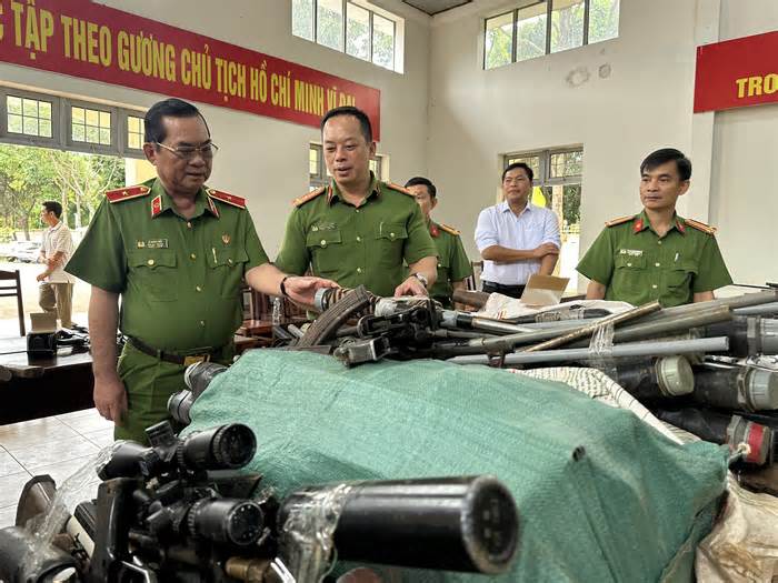 Đắk Lắk thu hồi thêm 1.399 khẩu súng và hàng nghìn viên đạn