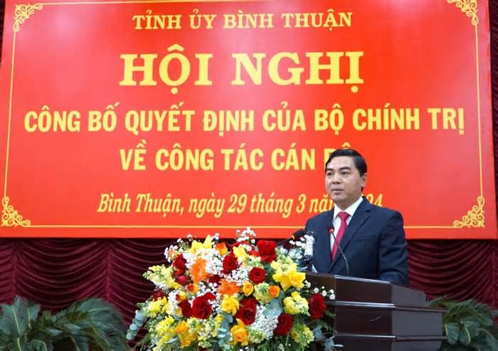 Bổ nhiệm, điều động nhân sự mới ở Bình Thuận, Ninh Bình, Hậu Giang, Hà Nội tuần qua